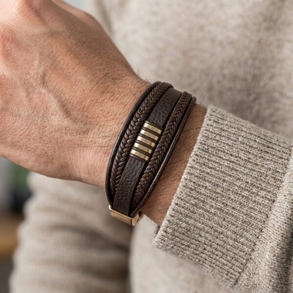 Pulsera Tierra Bronce