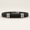 Pulsera Ébano Plateado