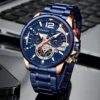 Reloj Curren 8395 A azul – Elegancia deportiva