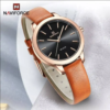 IMA3-RELOJ5 Reloj Naviforce 5024 para mujer naranja – Elegancia minimalista