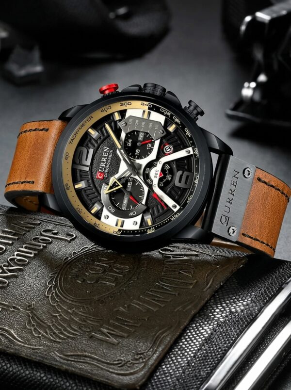Reloj Curren 8329 T café – Elegancia con carácter